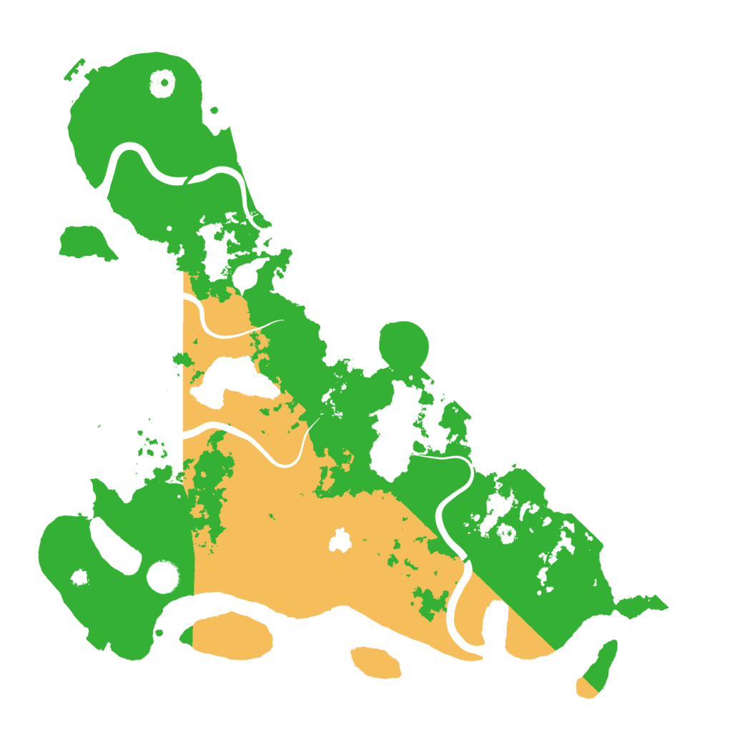 Biome Rust Map: Procedural Map, Size: 4000, Seed: 427603