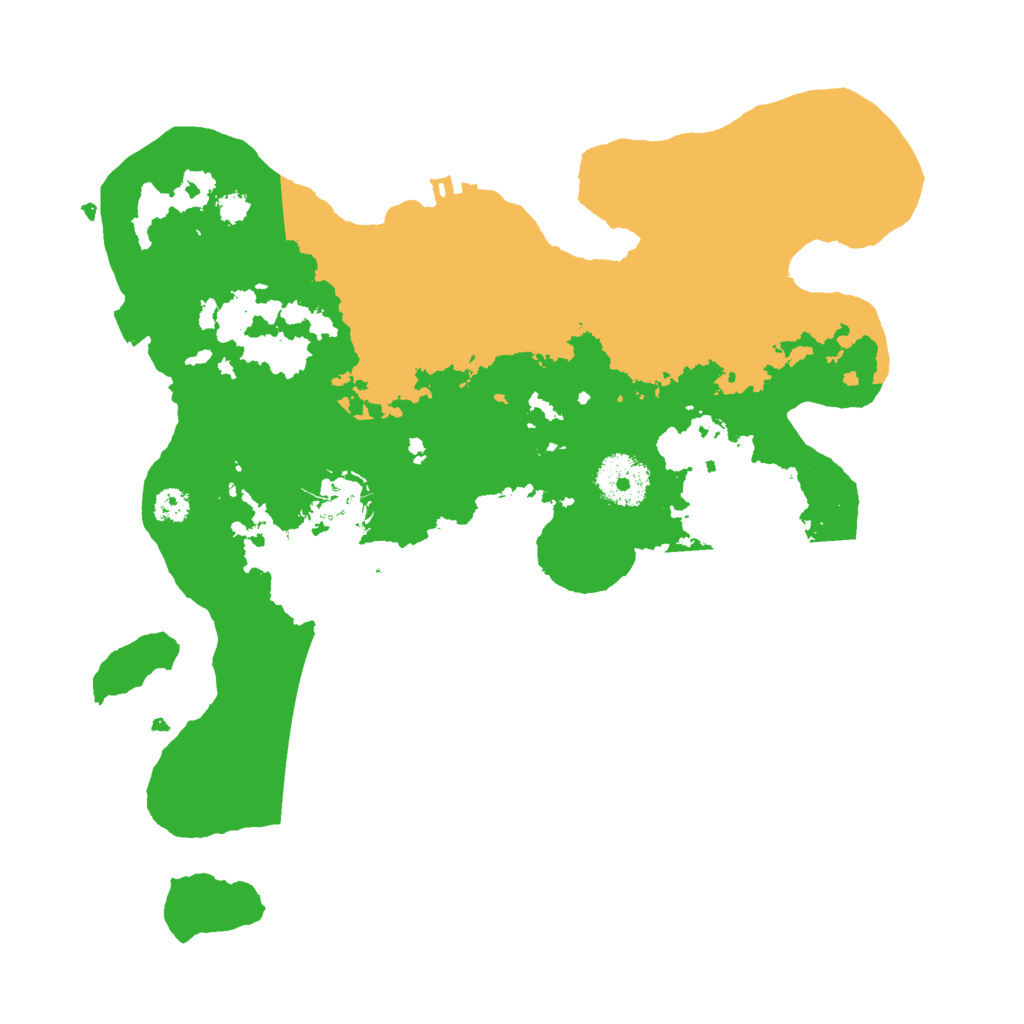 Biome Rust Map: Procedural Map, Size: 3000, Seed: 1850