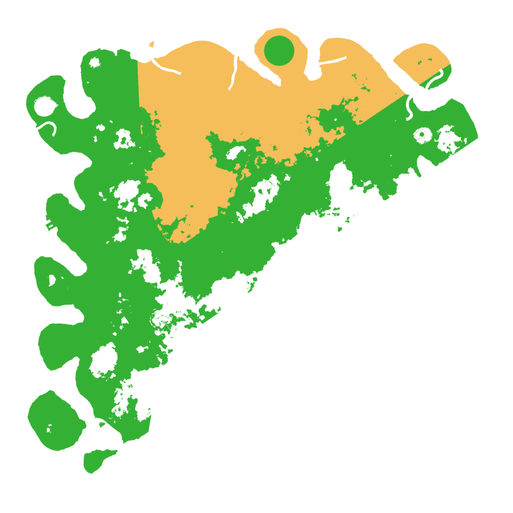 Biome Rust Map: Procedural Map, Size: 4500, Seed: 1214700712