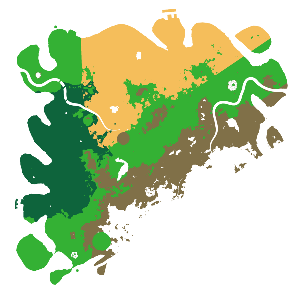 Biome Rust Map: Procedural Map, Size: 4500, Seed: 1214700712