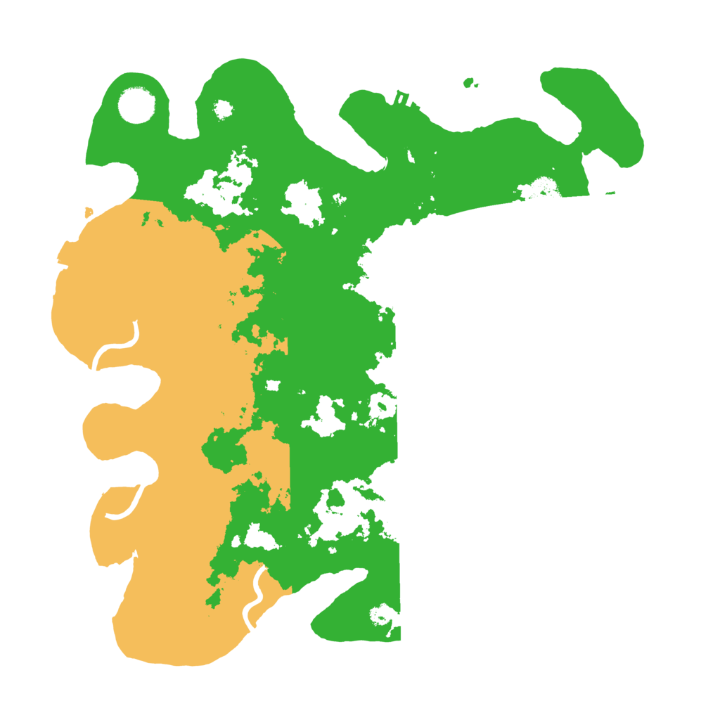 Biome Rust Map: Procedural Map, Size: 3500, Seed: 1500059889