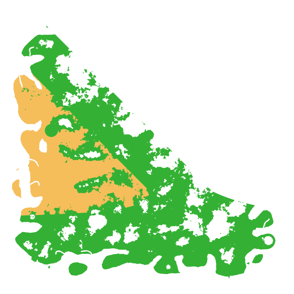 Biome Rust Map: Procedural Map, Size: 6000, Seed: 30836344