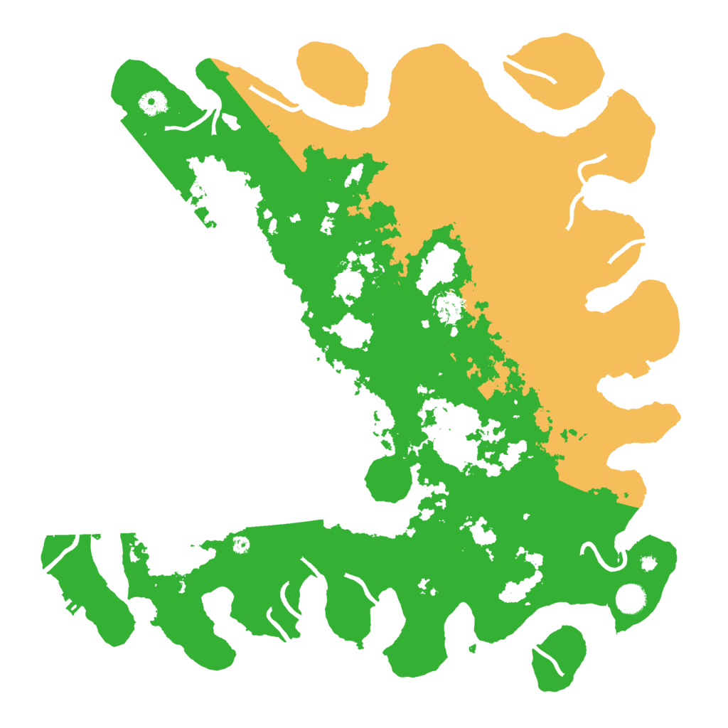 Biome Rust Map: Procedural Map, Size: 4250, Seed: 2002759435