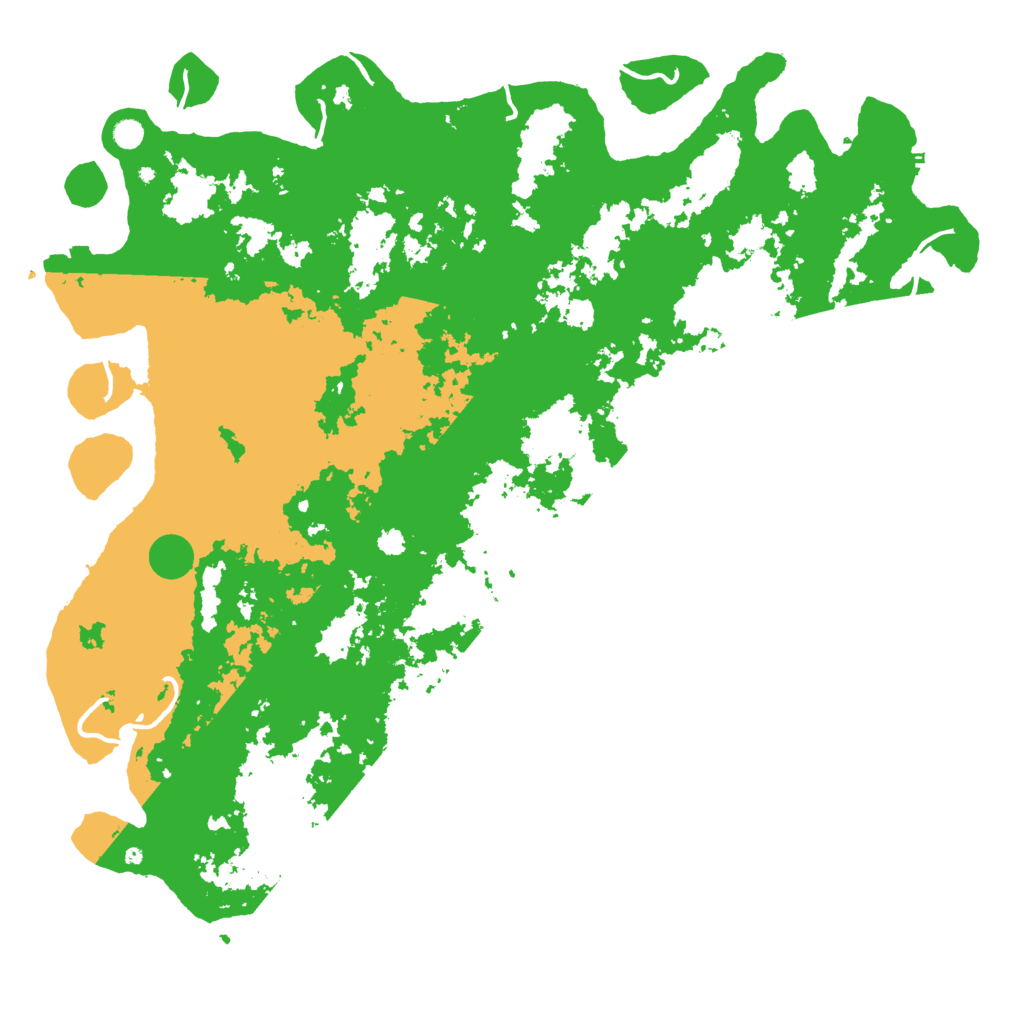 Biome Rust Map: Procedural Map, Size: 6000, Seed: 932776868