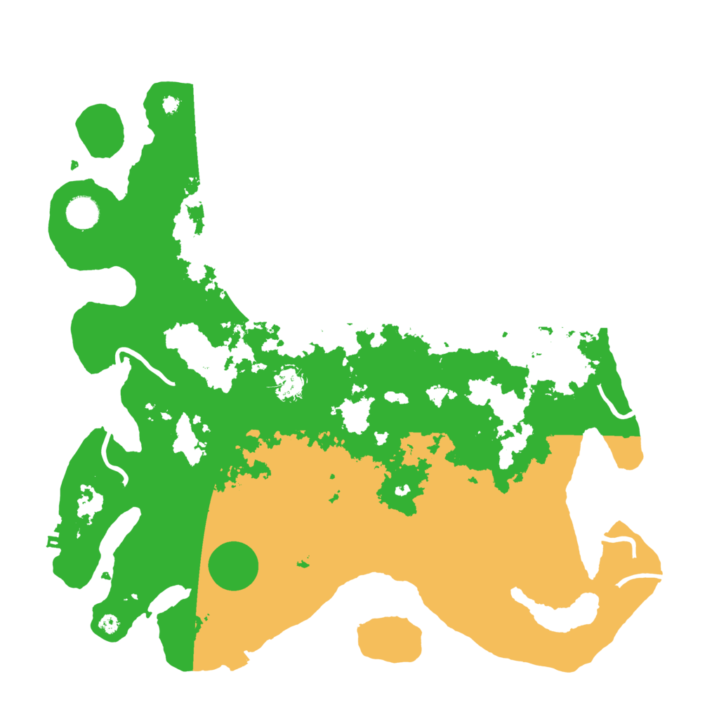 Biome Rust Map: Procedural Map, Size: 3850, Seed: 2050513684