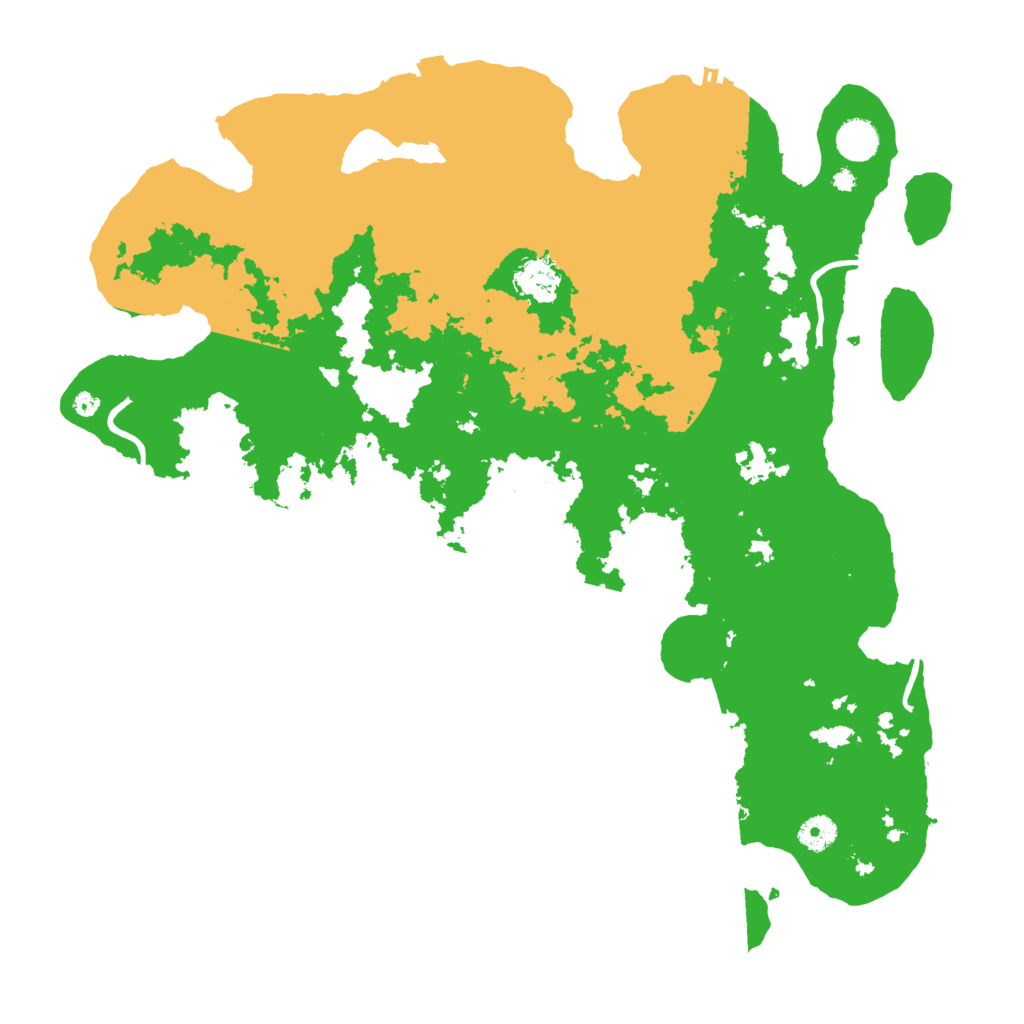 Biome Rust Map: Procedural Map, Size: 4250, Seed: 24654136