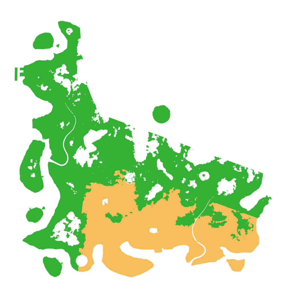 Biome Rust Map: Procedural Map, Size: 4500, Seed: 249488864