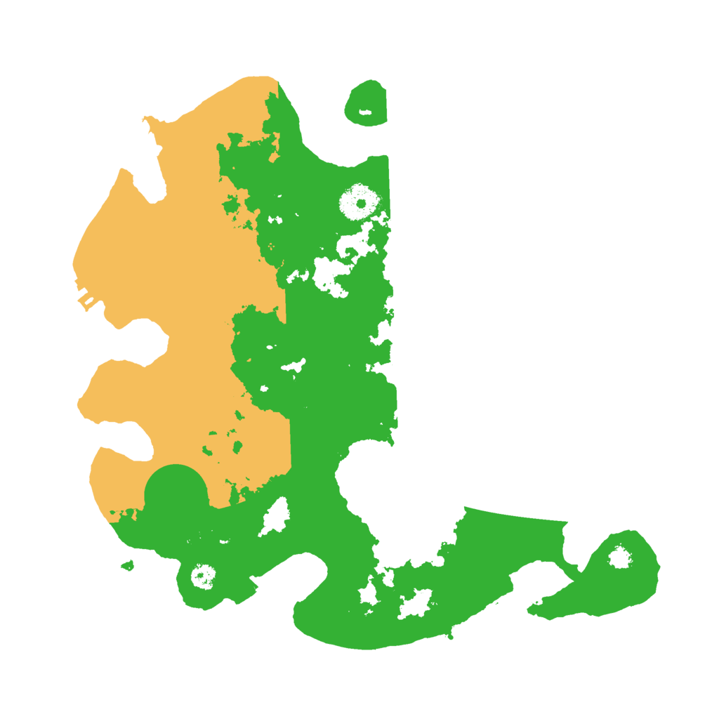 Biome Rust Map: Procedural Map, Size: 3000, Seed: 123123512