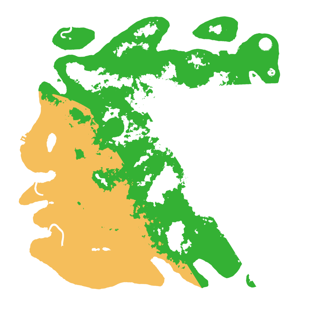 Biome Rust Map: Procedural Map, Size: 4250, Seed: 654984982