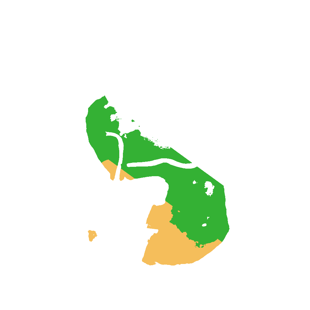 Biome Rust Map: Procedural Map, Size: 1500, Seed: 137307334