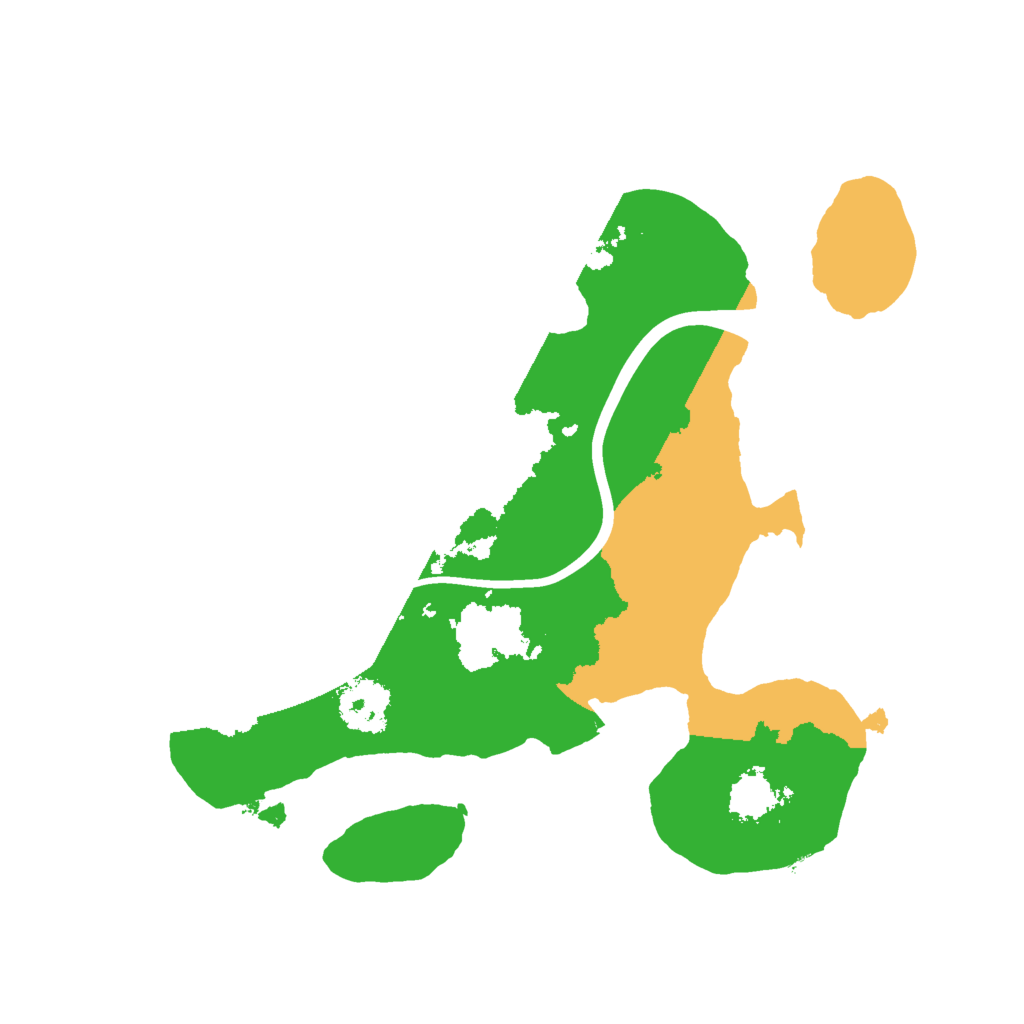 Biome Rust Map: Procedural Map, Size: 2000, Seed: 6515465