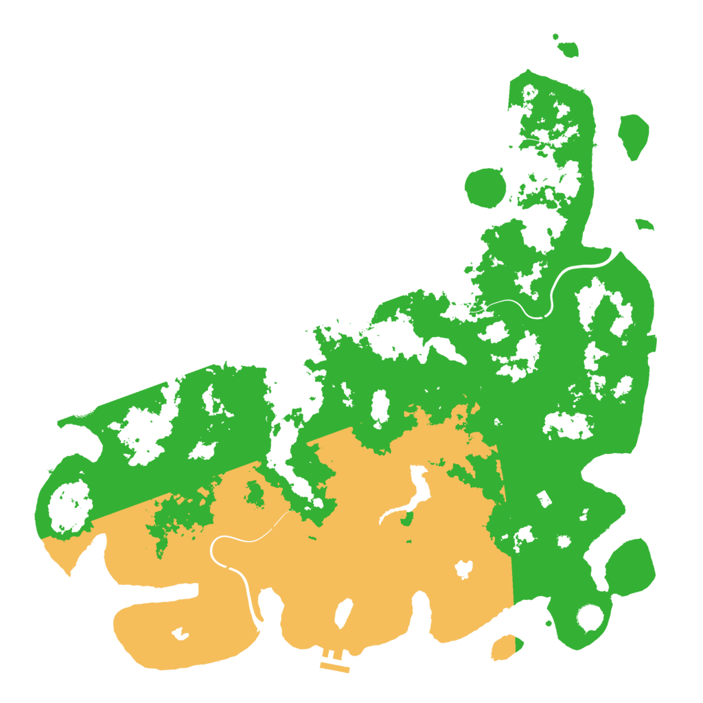 Biome Rust Map: Procedural Map, Size: 4800, Seed: 815988870