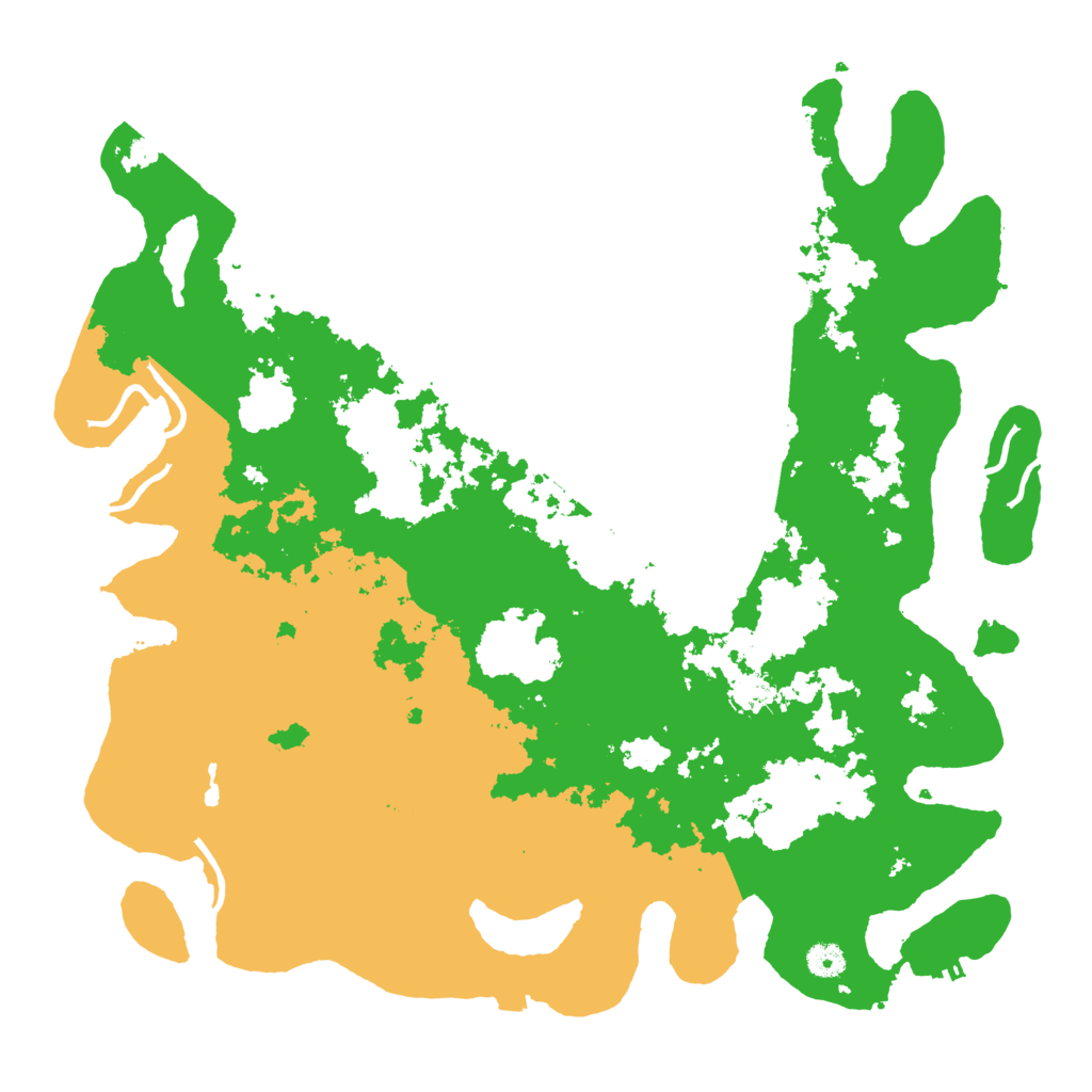 Biome Rust Map: Procedural Map, Size: 4500, Seed: 1425480503