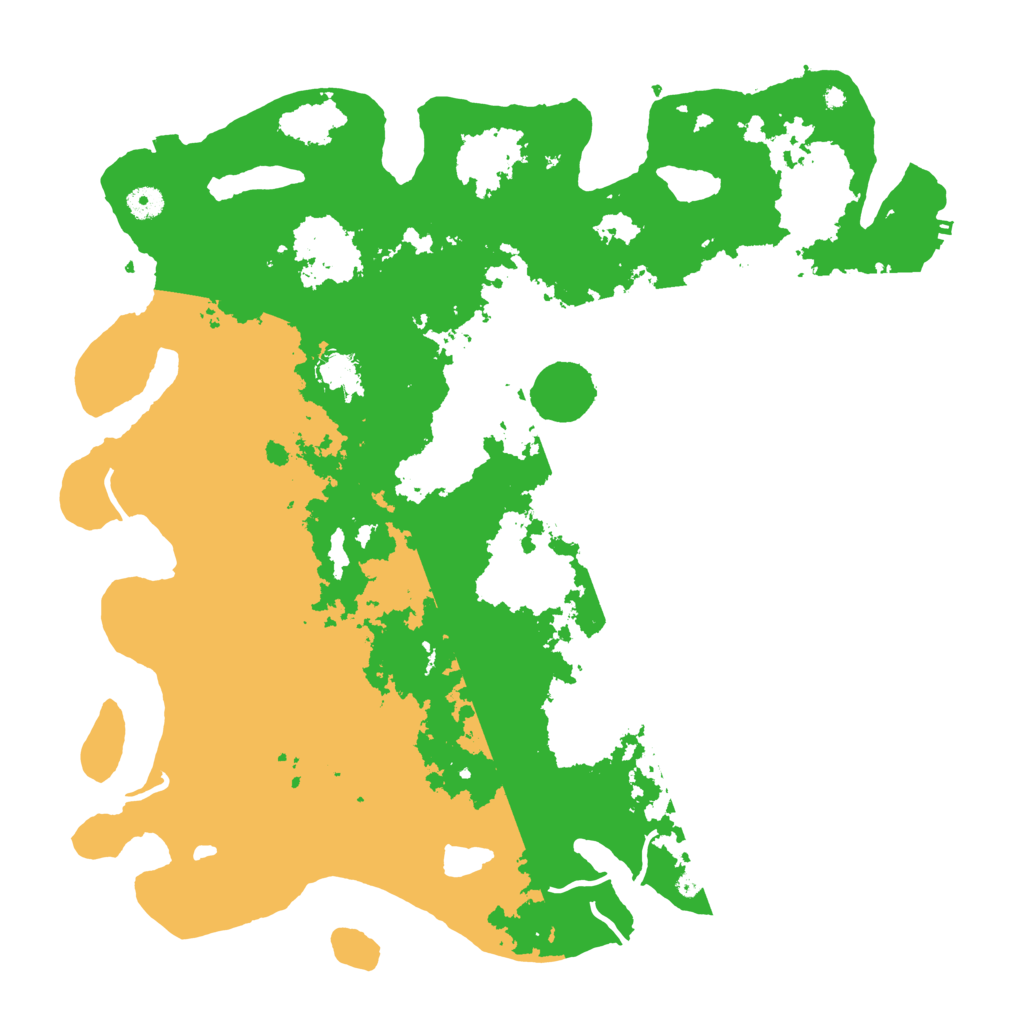 Biome Rust Map: Procedural Map, Size: 4500, Seed: 645322