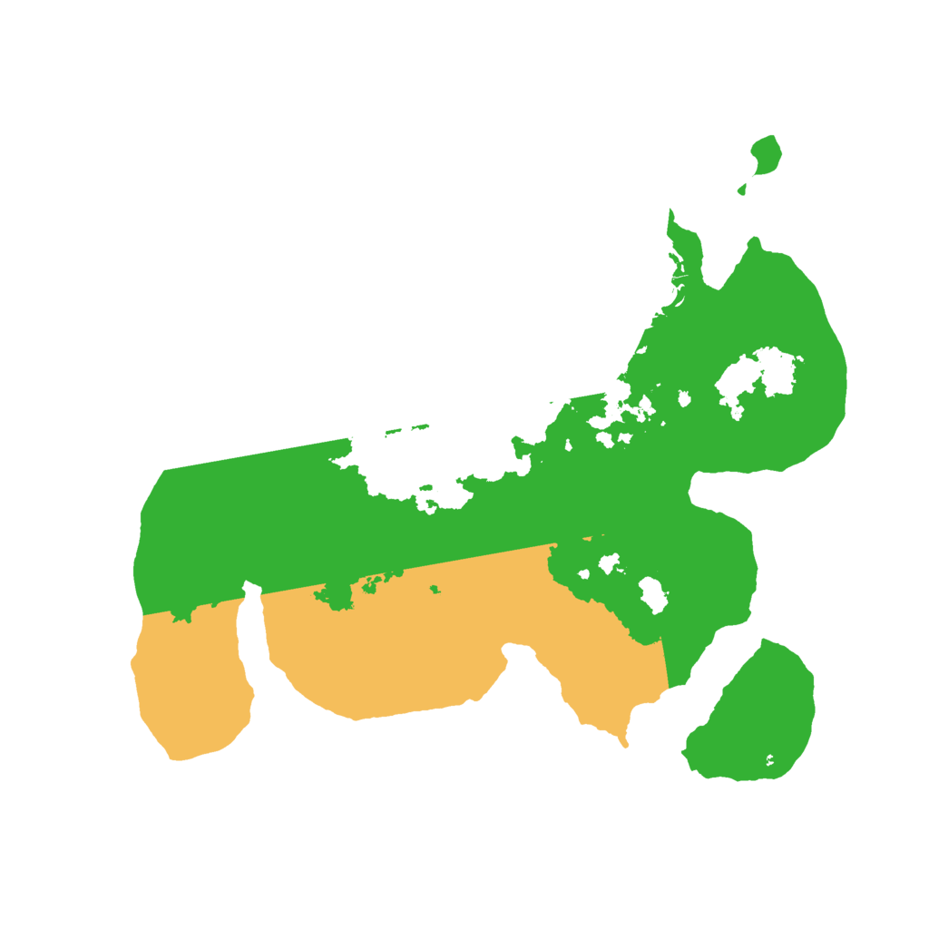 Biome Rust Map: Barren, Size: 2300, Seed: 1405008686