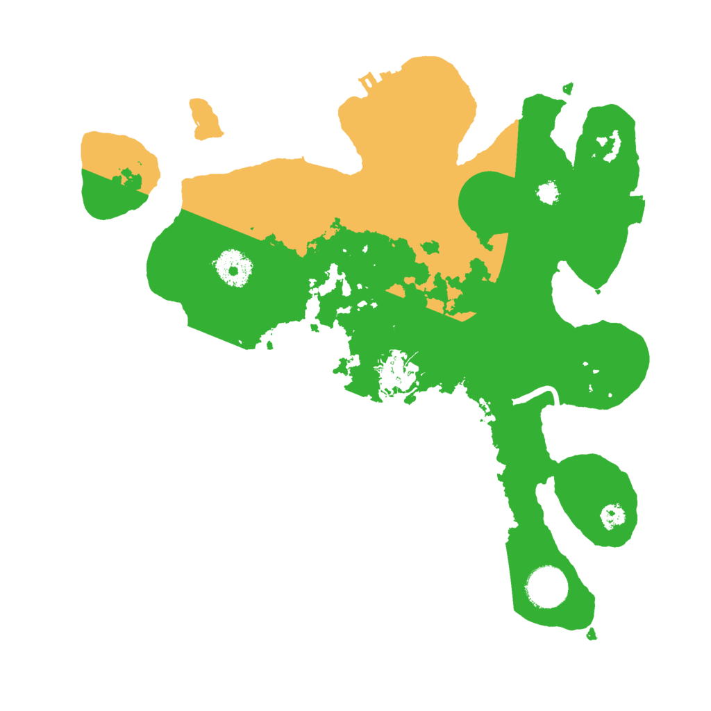 Biome Rust Map: Procedural Map, Size: 3000, Seed: 1186460787