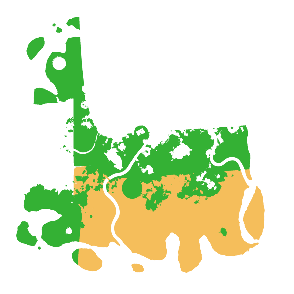 Biome Rust Map: Procedural Map, Size: 3900, Seed: 781308165
