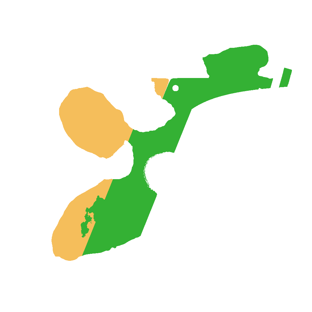 Biome Rust Map: Procedural Map, Size: 1500, Seed: 916075203