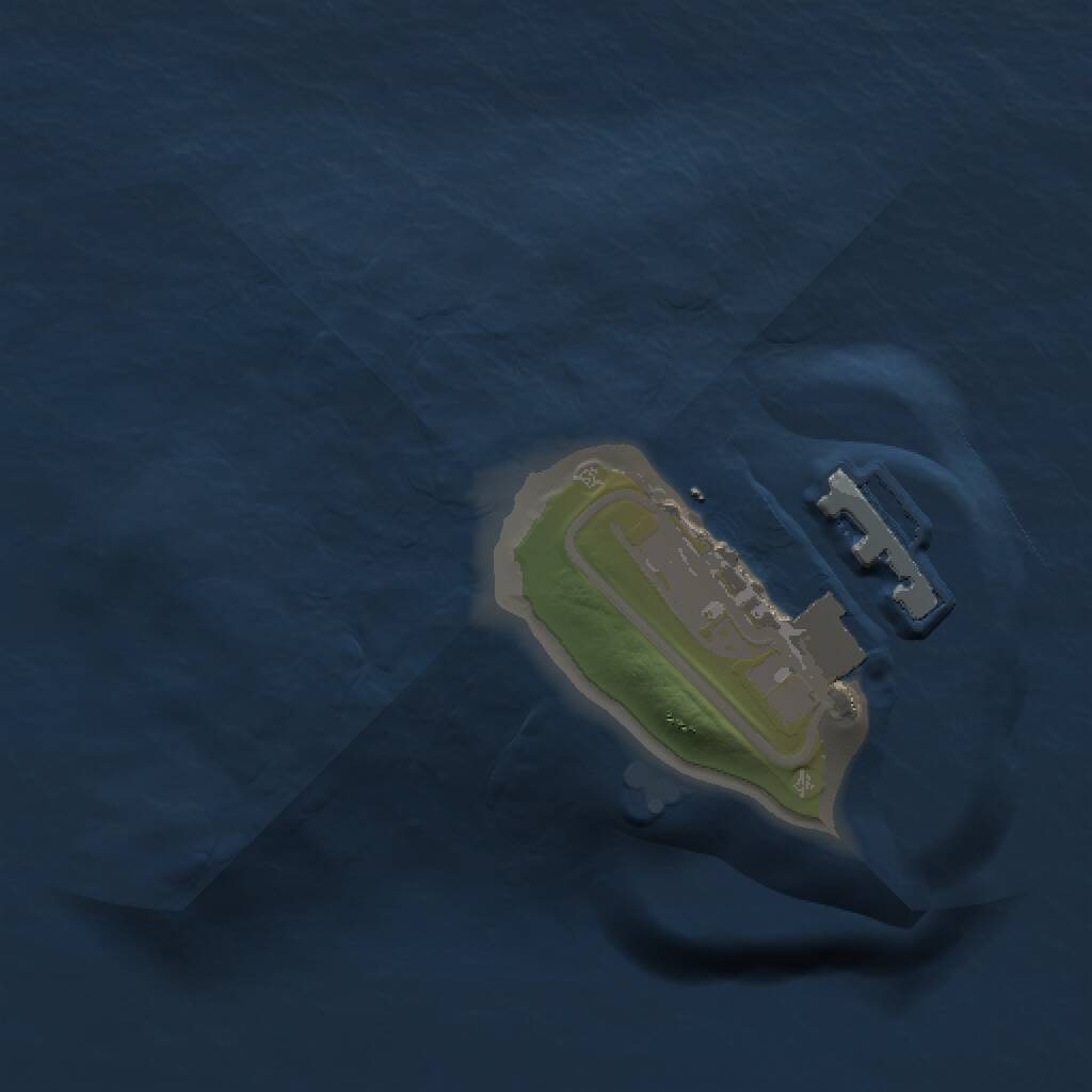 Rust Map: Procedural Map, Size: 1000, Seed: 947630546, 2 Monuments