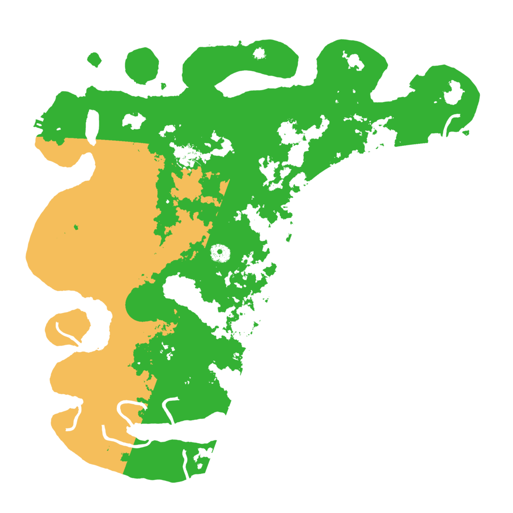 Biome Rust Map: Procedural Map, Size: 4000, Seed: 50293641