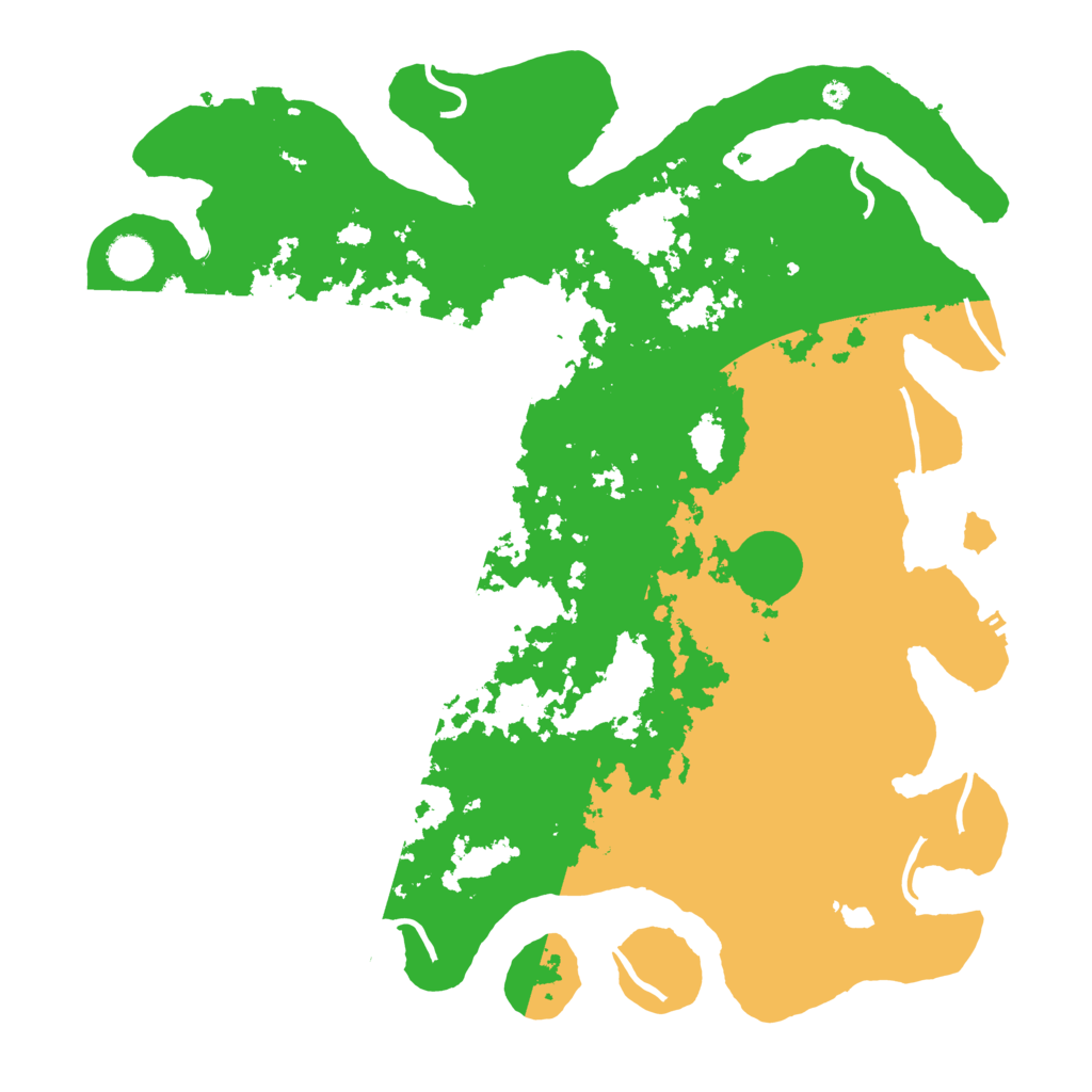 Biome Rust Map: Procedural Map, Size: 4250, Seed: 1889856051