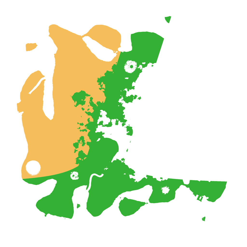 Biome Rust Map: Procedural Map, Size: 3000, Seed: 1196381530
