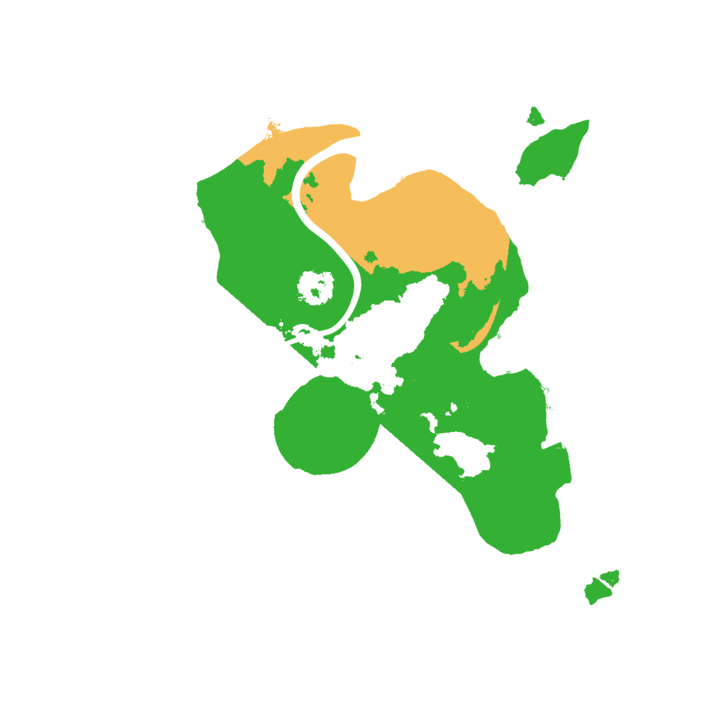 Biome Rust Map: Procedural Map, Size: 2000, Seed: 1209992153