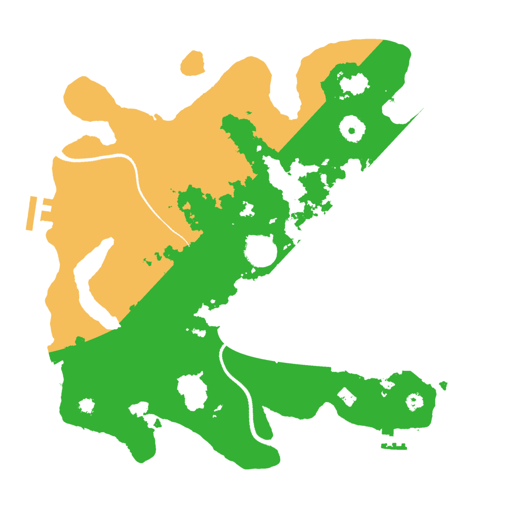 Biome Rust Map: Procedural Map, Size: 3000, Seed: 1325330883