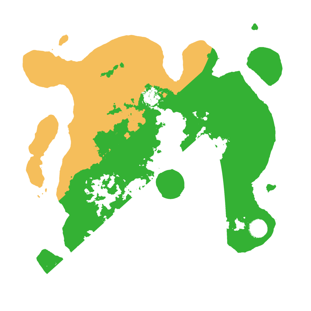 Biome Rust Map: Barren, Size: 3000, Seed: 67767716