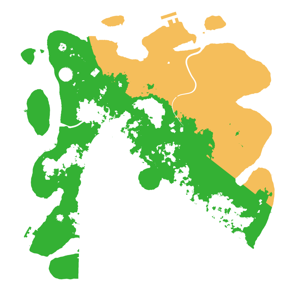Biome Rust Map: Procedural Map, Size: 3750, Seed: 1717240012