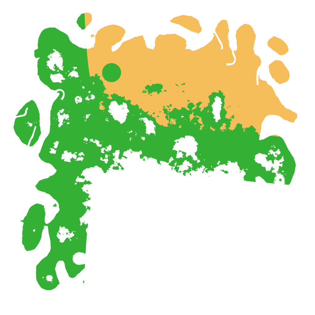 Biome Rust Map: Procedural Map, Size: 4400, Seed: 165295705
