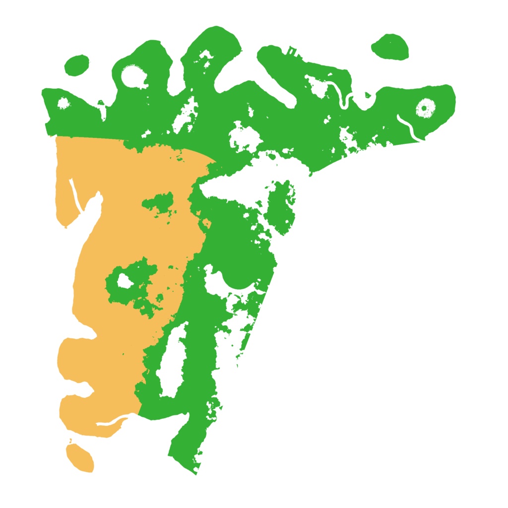 Biome Rust Map: Procedural Map, Size: 4000, Seed: 3569