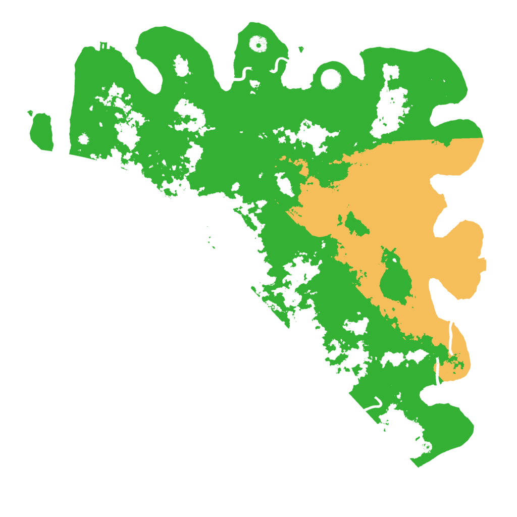 Biome Rust Map: Procedural Map, Size: 4500, Seed: 711981140