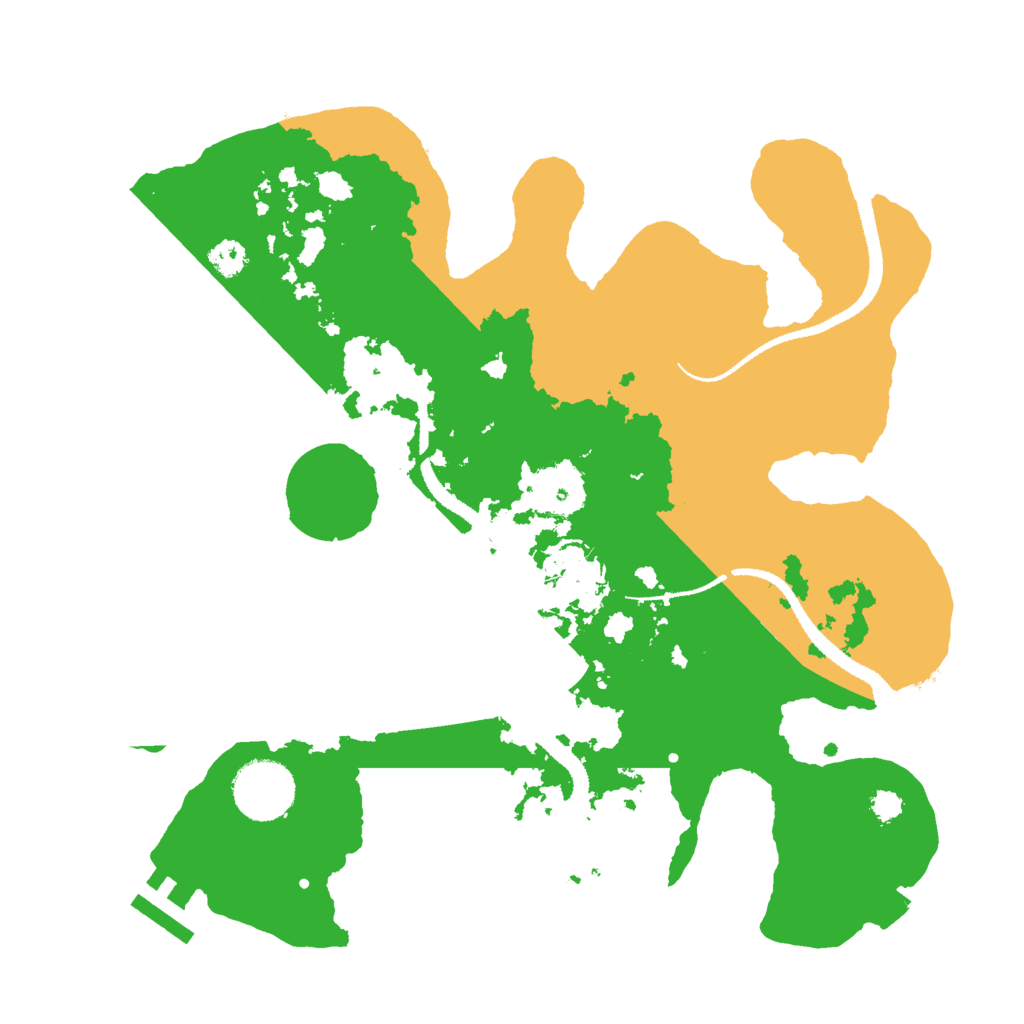 Biome Rust Map: Procedural Map, Size: 3000, Seed: 16584