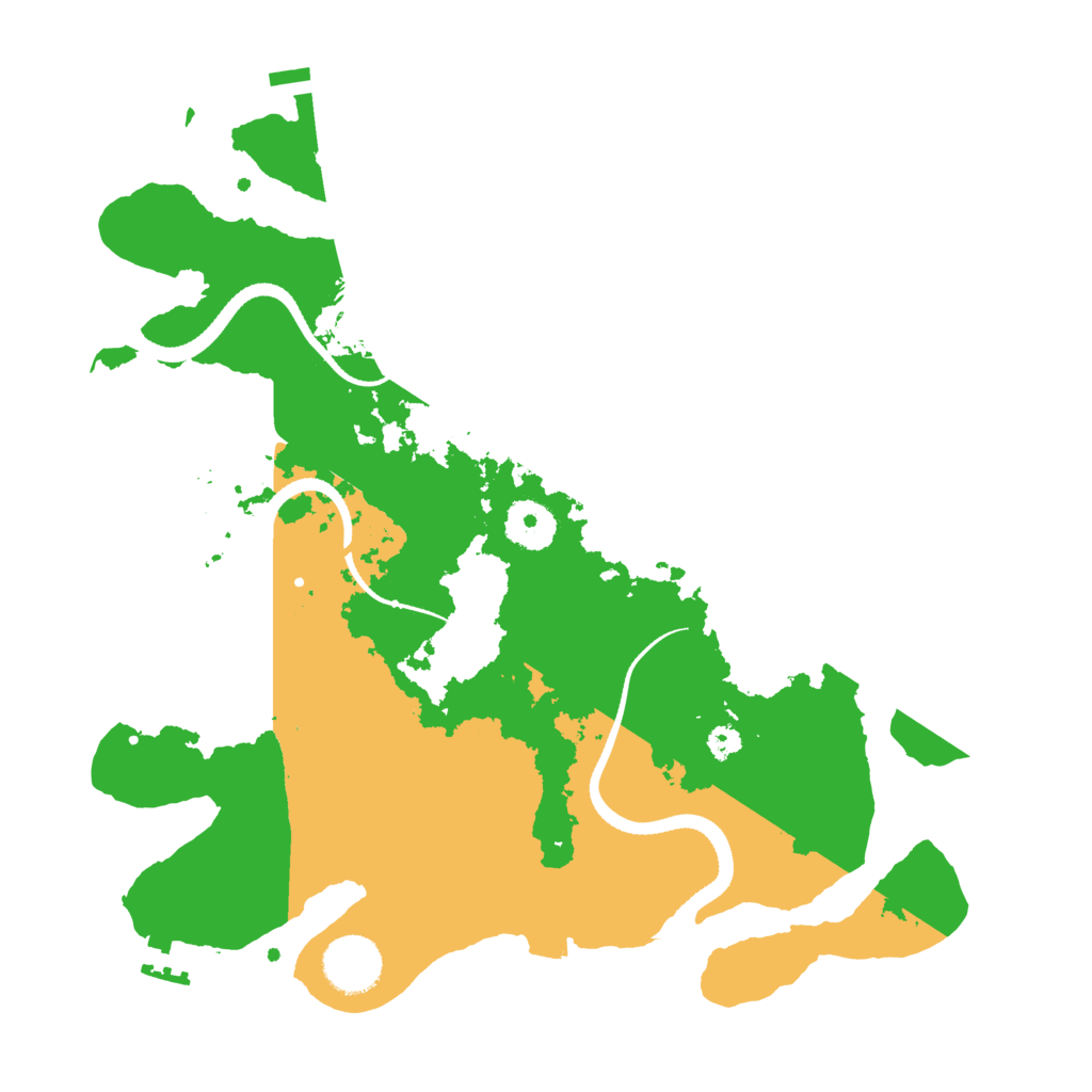 Biome Rust Map: Procedural Map, Size: 3300, Seed: 1493876121