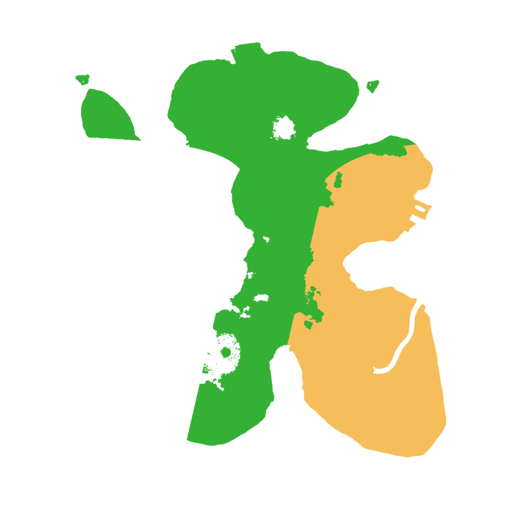 Biome Rust Map: Procedural Map, Size: 2000, Seed: 723071980