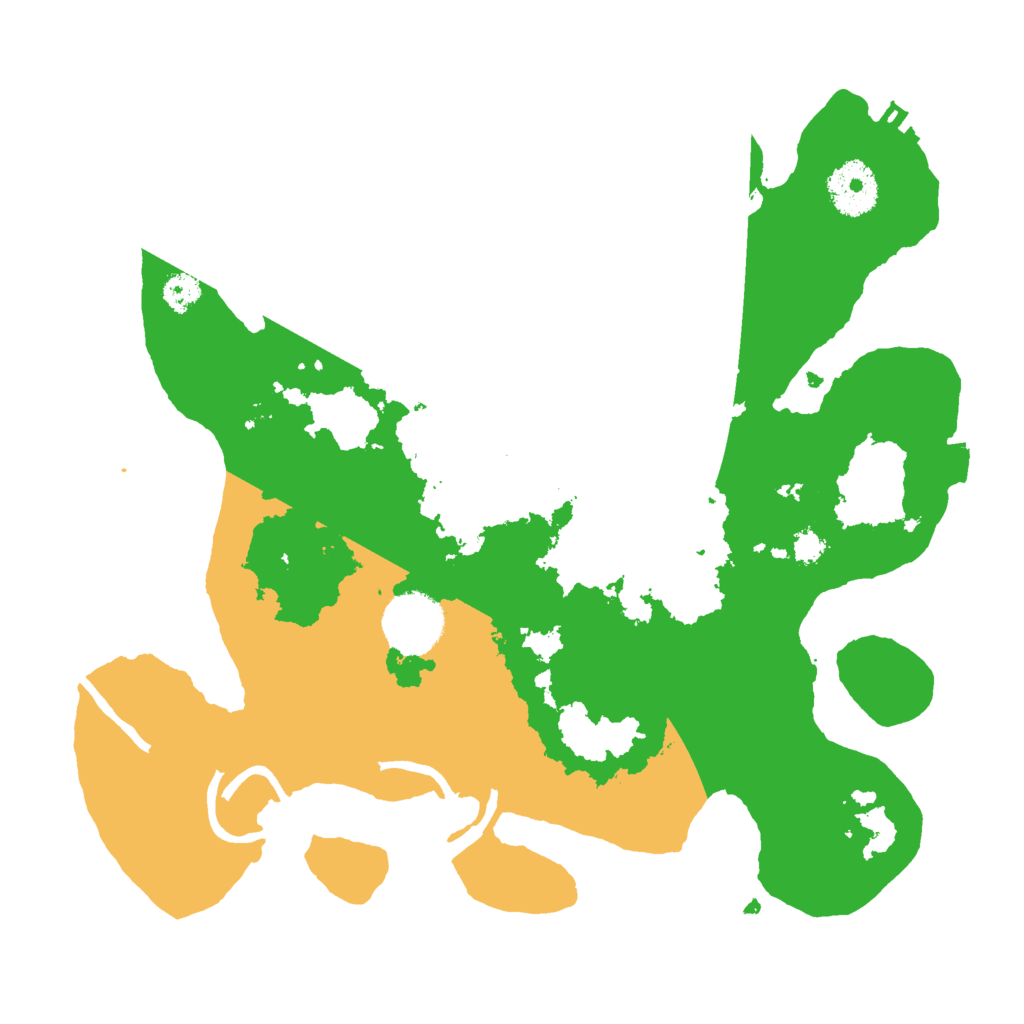 Biome Rust Map: Procedural Map, Size: 3000, Seed: 19971