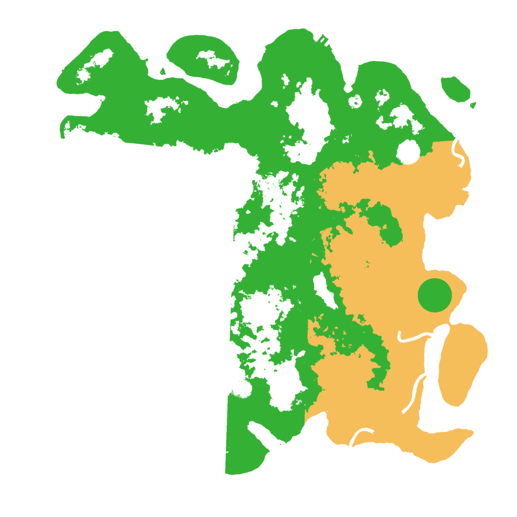 Biome Rust Map: Procedural Map, Size: 4000, Seed: 468408880