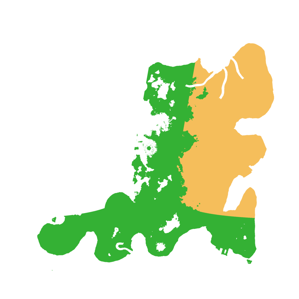 Biome Rust Map: Procedural Map, Size: 3000, Seed: 1705811530