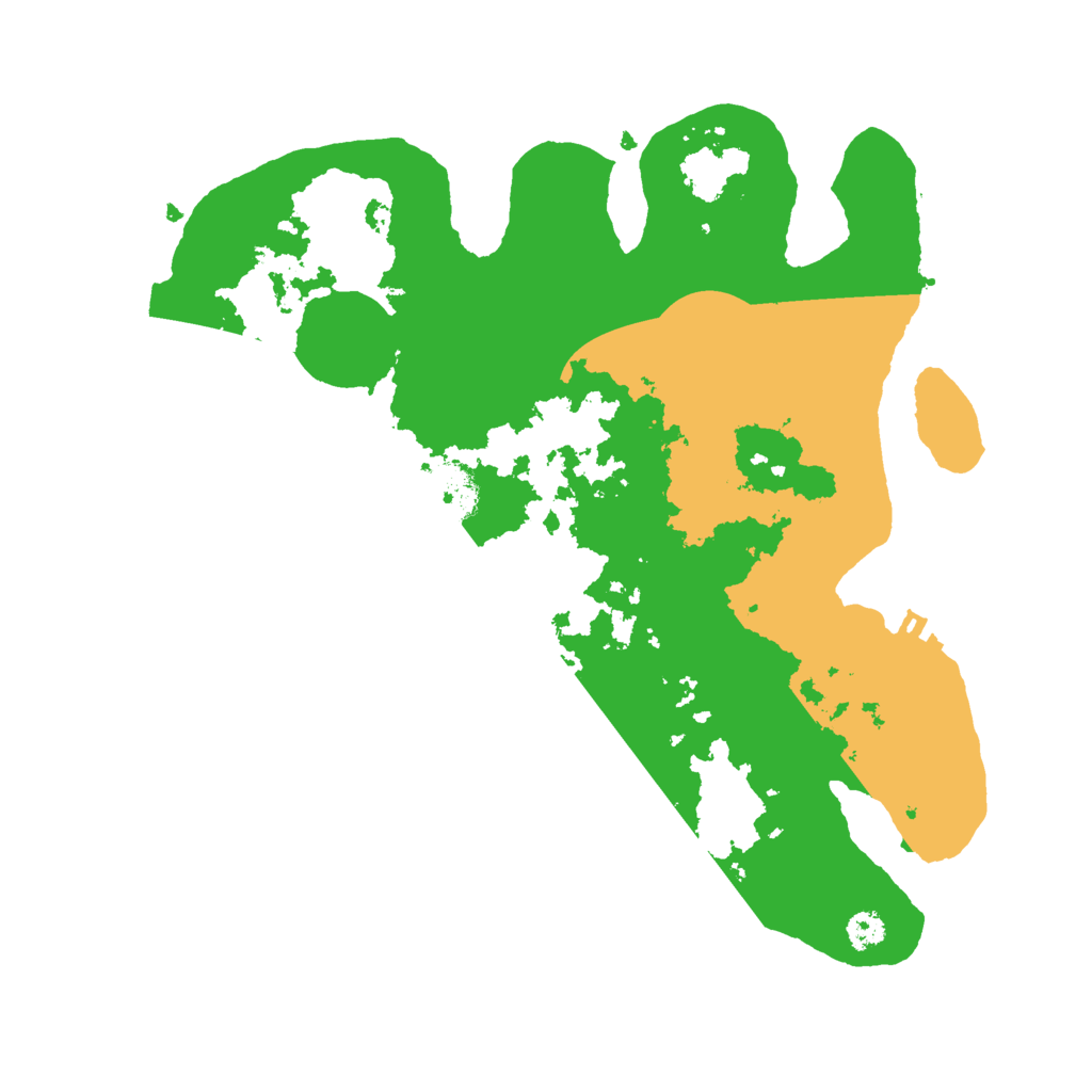 Biome Rust Map: Procedural Map, Size: 3000, Seed: 1311083639