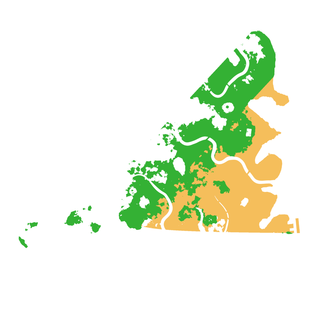Biome Rust Map: Procedural Map, Size: 4250, Seed: 1708957454