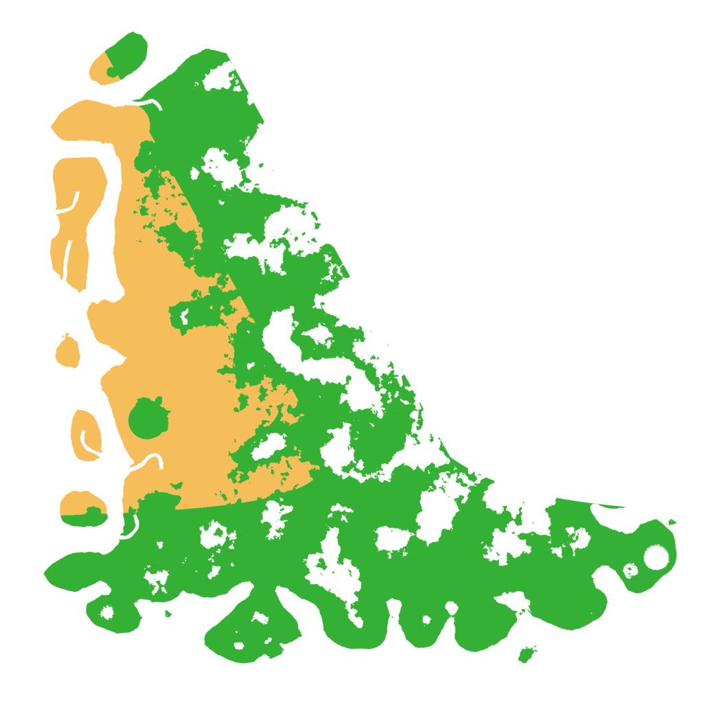 Biome Rust Map: Procedural Map, Size: 5000, Seed: 50730