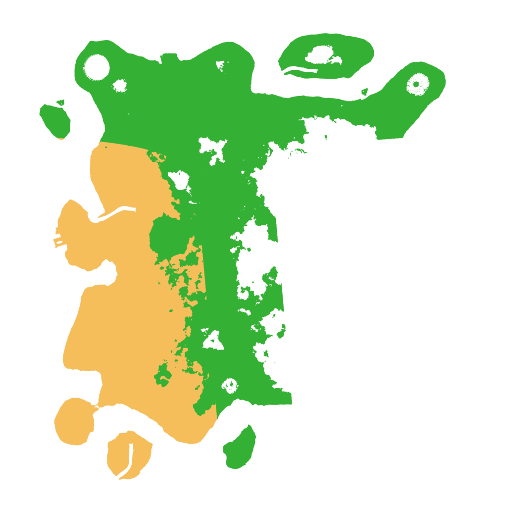 Biome Rust Map: Procedural Map, Size: 3500, Seed: 748194971