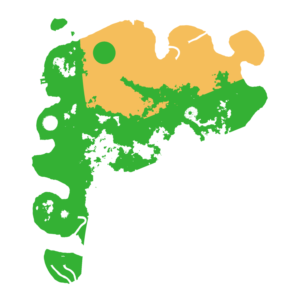 Biome Rust Map: Procedural Map, Size: 3500, Seed: 1474772247