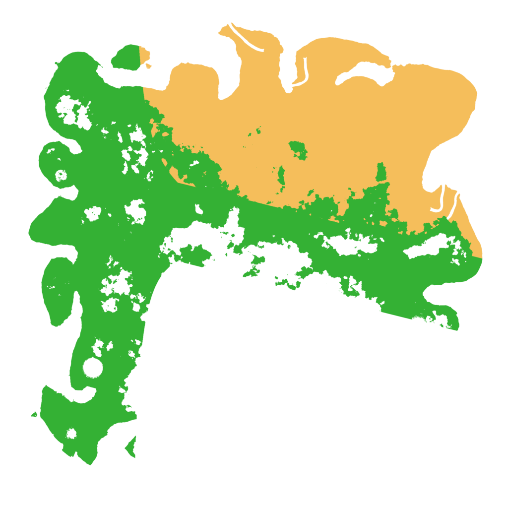 Biome Rust Map: Procedural Map, Size: 4500, Seed: 225668095