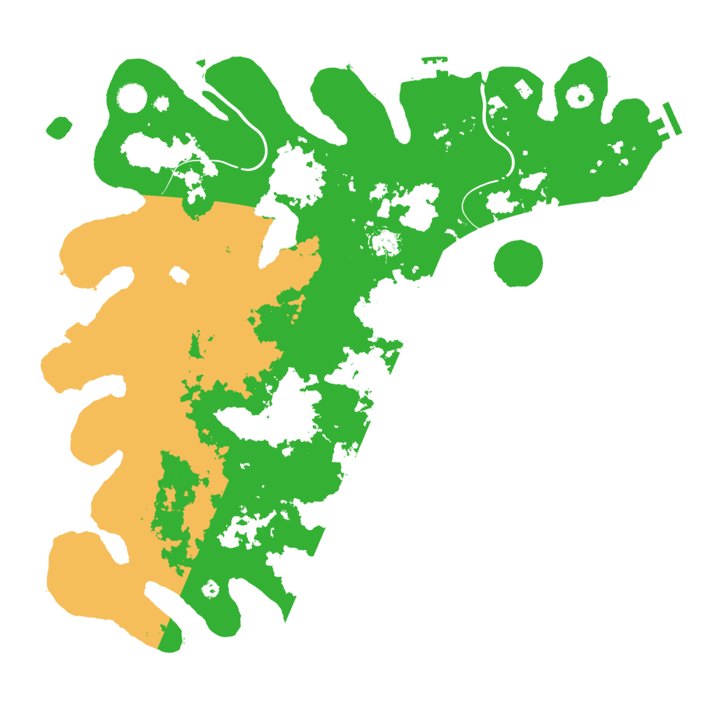 Biome Rust Map: Procedural Map, Size: 4250, Seed: 706445707