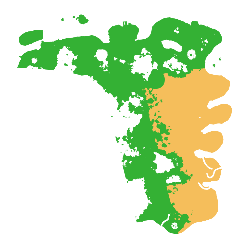 Biome Rust Map: Procedural Map, Size: 4000, Seed: 20230715
