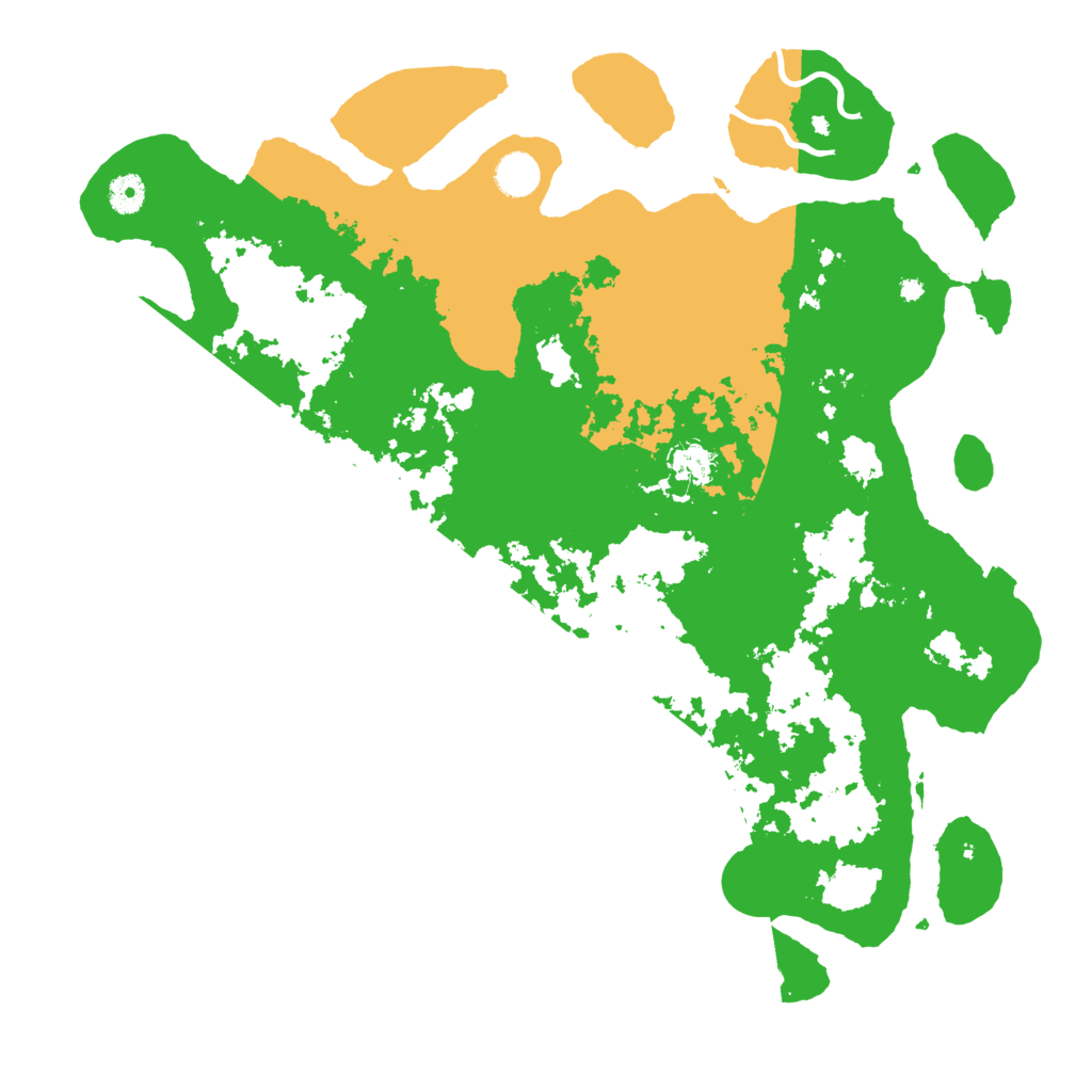 Biome Rust Map: Procedural Map, Size: 4300, Seed: 622851447