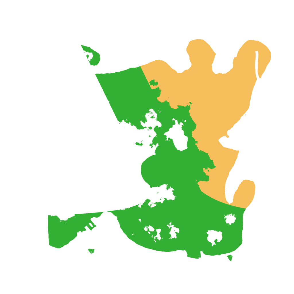 Biome Rust Map: Procedural Map, Size: 2526, Seed: 123456