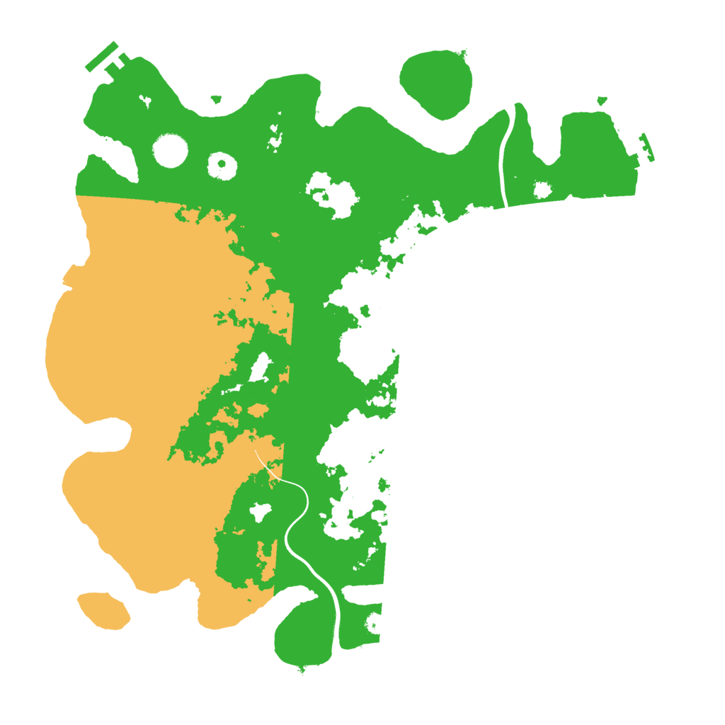 Biome Rust Map: Procedural Map, Size: 3750, Seed: 47381831